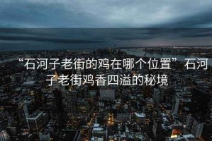 “石河子老街的雞在哪個位置”石河子老街雞香四溢的秘境