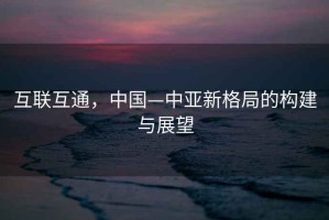 互聯(lián)互通，中國(guó)—中亞新格局的構(gòu)建與展望