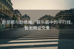 趙麗穎與趙德胤，娛樂圈中的平行線，暫無商業(yè)交集