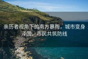 親歷者視角下的南方暴雨，城市變身澤國，市民共筑防線