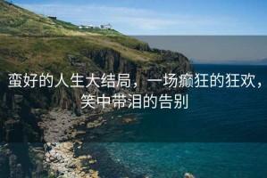 蠻好的人生大結(jié)局，一場癲狂的狂歡，笑中帶淚的告別