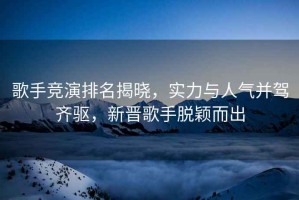 歌手競演排名揭曉，實力與人氣并駕齊驅(qū)，新晉歌手脫穎而出