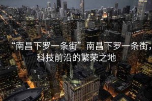 “南昌下羅一條街”南昌下羅一條街，科技前沿的繁榮之地