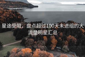 星途受阻，盤點(diǎn)超過100天未進(jìn)組的大流量明星匯總