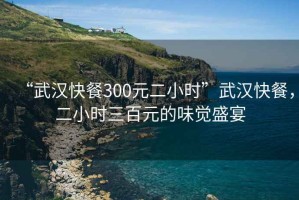 “武漢快餐300元二小時(shí)”武漢快餐，二小時(shí)三百元的味覺盛宴