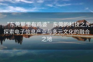 “東莞那里有雞婆”東莞的科技之光，探索電子信息產(chǎn)業(yè)與多元文化的融合之地