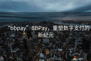 “bbpay”BBPay，重塑數(shù)字支付的新紀(jì)元