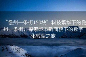 “儋州一條街150塊”科技繁華下的儋州一條街，探索城市新面貌下的數(shù)字化轉型之旅