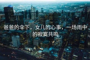 爸爸的傘下，女兒的心事，一場(chǎng)雨中的寂寞共鳴