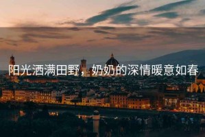 陽(yáng)光灑滿(mǎn)田野，奶奶的深情暖意如春