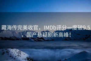 藏海傳完美收官，IMDb評分一度破9.5，國產(chǎn)懸疑劇新高峰！