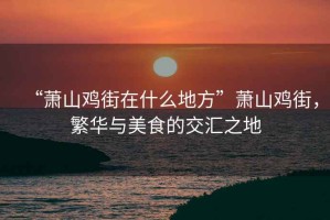 “蕭山雞街在什么地方”蕭山雞街，繁華與美食的交匯之地