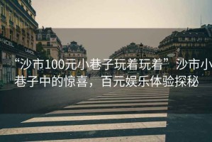 “沙市100元小巷子玩著玩著”沙市小巷子中的驚喜，百元娛樂(lè)體驗(yàn)探秘