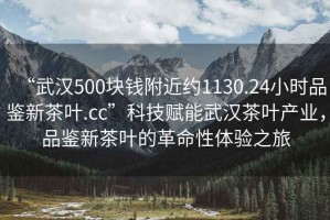 “武漢500塊錢附近約1130.24小時(shí)品鑒新茶葉.cc”科技賦能武漢茶葉產(chǎn)業(yè)，品鑒新茶葉的革命性體驗(yàn)之旅