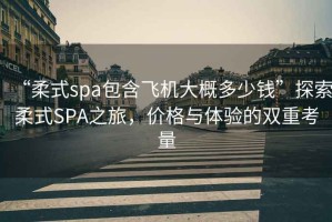 “柔式spa包含飛機大概多少錢”探索柔式SPA之旅，價格與體驗的雙重考量