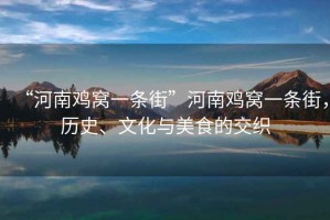 “河南雞窩一條街”河南雞窩一條街，歷史、文化與美食的交織
