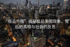 “極品外圍”揭秘極品外圍現(xiàn)象，背后的真相與社會(huì)的反思