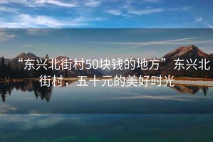 “東興北街村50塊錢的地方”東興北街村，五十元的美好時(shí)光