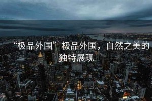 “極品外圍”極品外圍，自然之美的獨特展現(xiàn)
