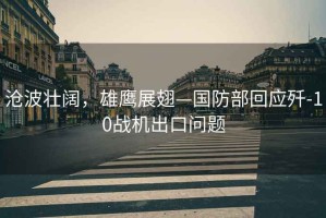 滄波壯闊，雄鷹展翅—國防部回應殲-10戰(zhàn)機出口問題