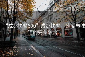 “成都快餐600”成都快餐，速度與味道的完美融合