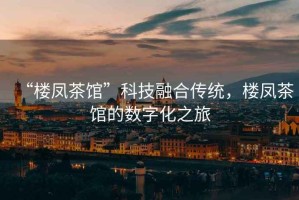 “樓鳳茶館”科技融合傳統(tǒng)，樓鳳茶館的數(shù)字化之旅