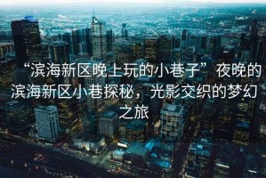 “濱海新區(qū)晚上玩的小巷子”夜晚的濱海新區(qū)小巷探秘，光影交織的夢(mèng)幻之旅