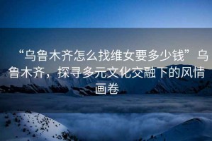 “烏魯木齊怎么找維女要多少錢(qián)”烏魯木齊，探尋多元文化交融下的風(fēng)情畫(huà)卷