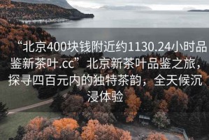 “北京400塊錢附近約1130.24小時品鑒新茶葉.cc”北京新茶葉品鑒之旅，探尋四百元內的獨特茶韻，全天候沉浸體驗