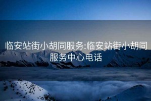 臨安站街小胡同服務(wù):臨安站街小胡同服務(wù)中心電話