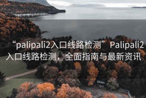 “palipali2入口線路檢測”Palipali2入口線路檢測，全面指南與最新資訊