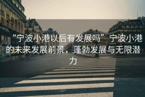 “寧波小港以后有發(fā)展嗎”寧波小港的未來發(fā)展前景，蓬勃發(fā)展與無限潛力