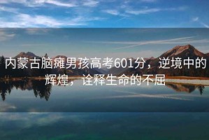 內(nèi)蒙古腦癱男孩高考601分，逆境中的輝煌，詮釋生命的不屈