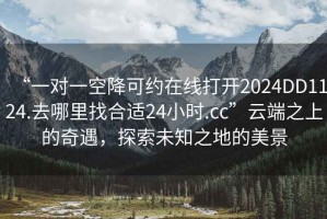 “一對一空降可約在線打開2024DD1124.去哪里找合適24小時.cc”云端之上的奇遇，探索未知之地的美景