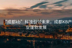 “成都kb”科技引領(lǐng)未來，成都KB產(chǎn)業(yè)蓬勃發(fā)展