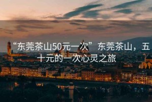 “東莞茶山50元一次”東莞茶山，五十元的一次心靈之旅