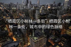 “棲霞區(qū)小樹林一條街”棲霞區(qū)小樹林一條街，城市中的綠色脈絡