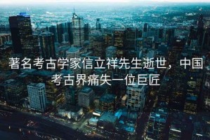 著名考古學(xué)家信立祥先生逝世，中國(guó)考古界痛失一位巨匠