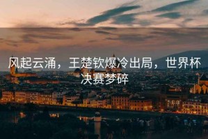 風(fēng)起云涌，王楚欽爆冷出局，世界杯決賽夢碎