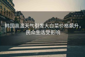 韓國高溫天氣引發(fā)大白菜價格飆升，民眾生活受影響