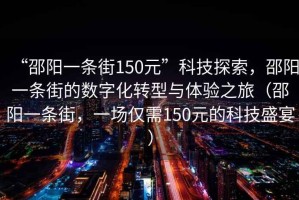 “邵陽一條街150元”科技探索，邵陽一條街的數(shù)字化轉型與體驗之旅（邵陽一條街，一場僅需150元的科技盛宴）