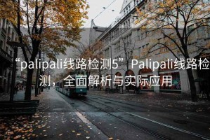“palipali線路檢測5”Palipali線路檢測，全面解析與實(shí)際應(yīng)用