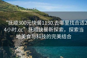 “撫順300元快餐1130.去哪里找合適24小時(shí).cc”撫順快餐新探索，探索當(dāng)?shù)孛朗撑c科技的完美結(jié)合