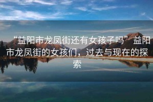 “益陽市龍鳳街還有女孩子嗎”益陽市龍鳳街的女孩們，過去與現(xiàn)在的探索