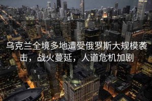 烏克蘭全境多地遭受俄羅斯大規(guī)模襲擊，戰(zhàn)火蔓延，人道危機(jī)加劇
