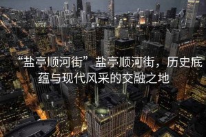 “鹽亭順河街”鹽亭順河街，歷史底蘊(yùn)與現(xiàn)代風(fēng)采的交融之地