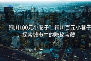 “銅川100元小巷子”銅川百元小巷子，探索城市中的隱秘寶藏