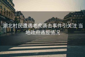 湖北村民遭遇老虎襲擊事件引關(guān)注 當(dāng)?shù)卣▓?bào)情況