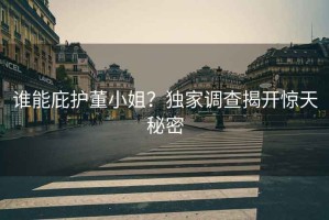 誰能庇護董小姐？獨家調(diào)查揭開驚天秘密