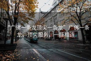 “廣佛一條龍頂尖一條龍”廣佛一條龍，頂尖服務(wù)，一脈相連